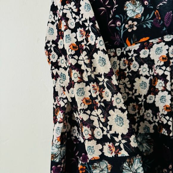Free People Top Isabelle Floral Tunic woman’s XS - Picture 4 of 10